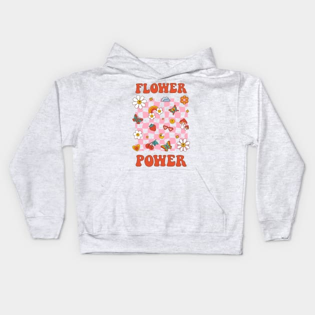 Flower power Kids Hoodie by Viaire